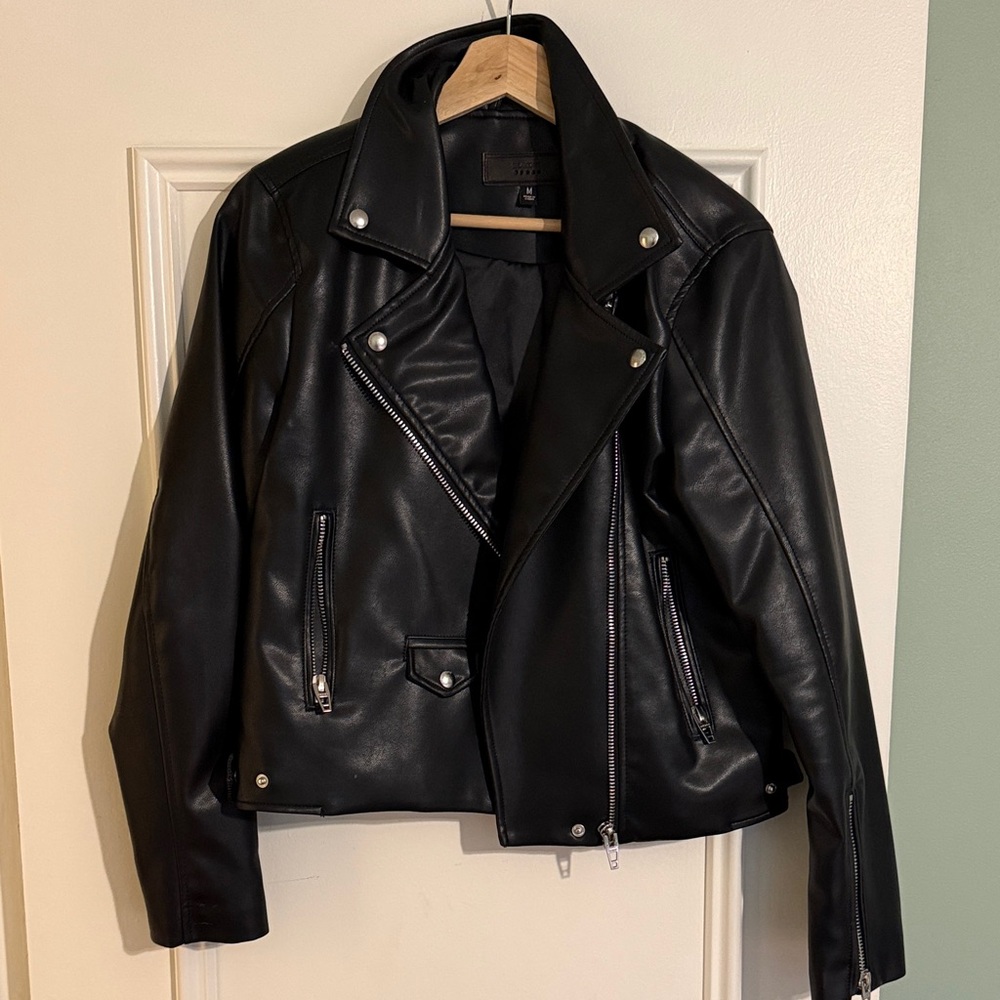 Blank NYC Black Moto Jacket